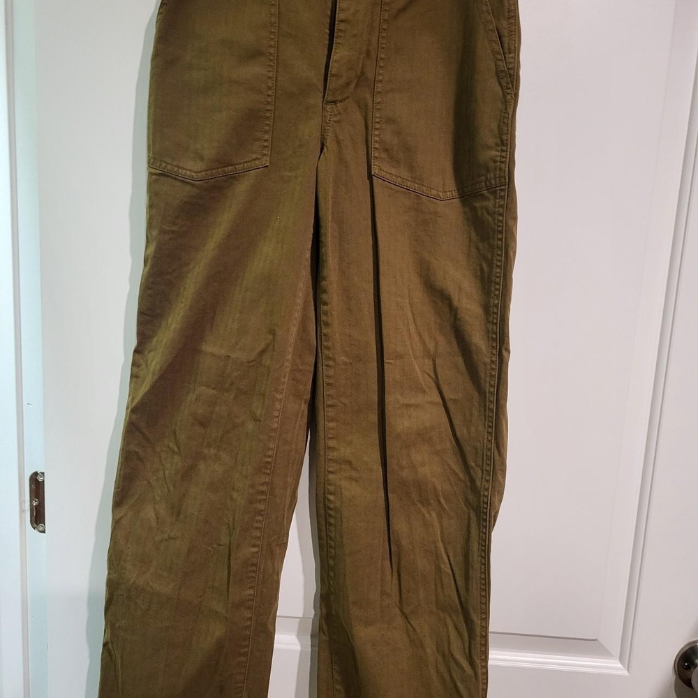 Madewell Women's Tan Cargo Pants